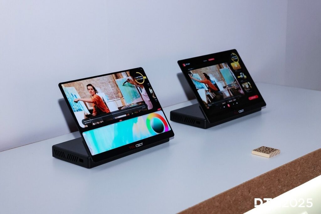 TCL CSOT hat ein Tablet-Display präsentiert, das mehrere Bildwiederholraten parallel anlegen kann.