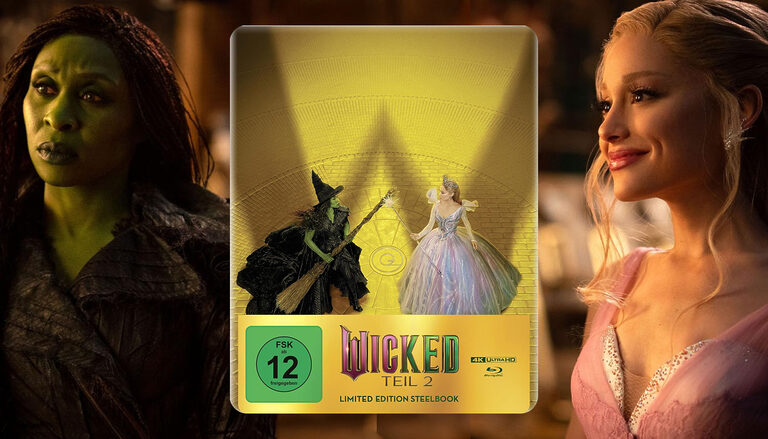 „Wicked: Teil 2“ jetzt auf 4K Blu-ray im exklusiven Amazon-Steelbook vorbestellbar