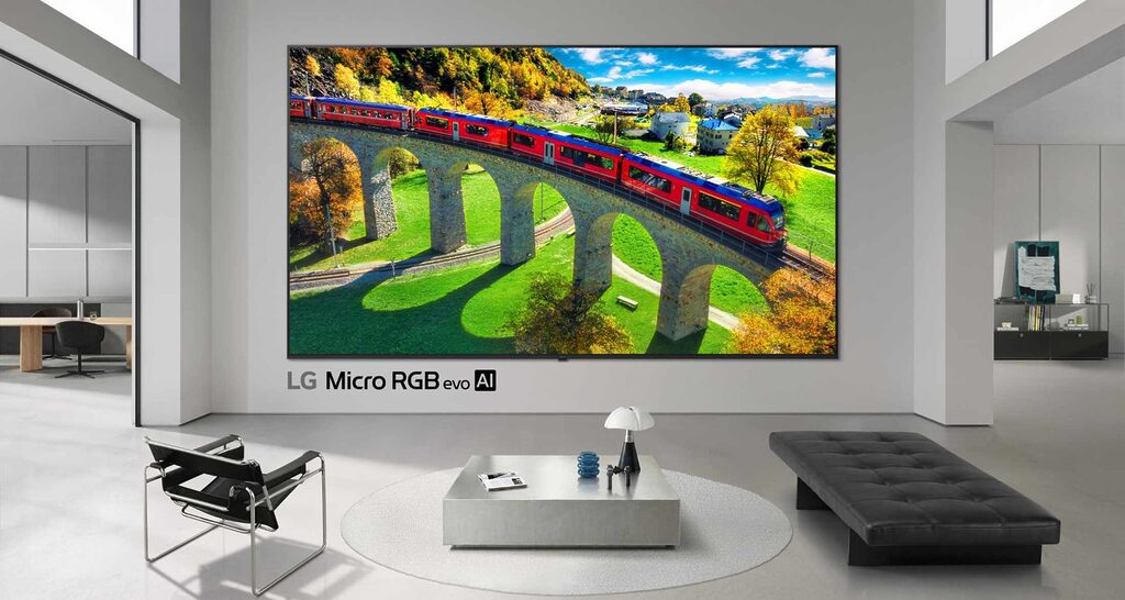 LG bringt seinen ersten TV mit RGB Mini LED auf den Markt.