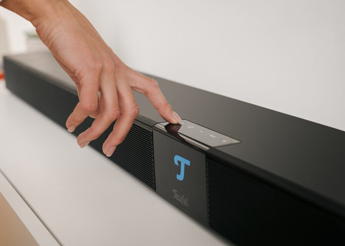 Die Teufel Cinebar 22 ist eine neue Mittelklasse-Soundbar mit Dolby Atmos.
