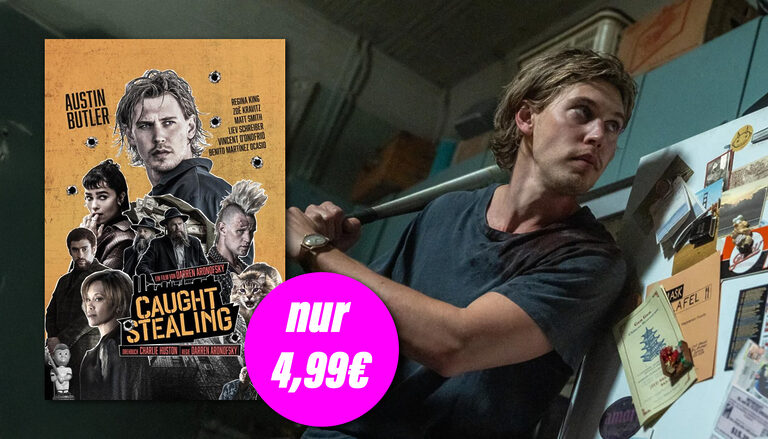 „Caught Stealing“ erstmals auf 4,99 Euro reduziert im Apple TV-Adventskalender (nur heute)