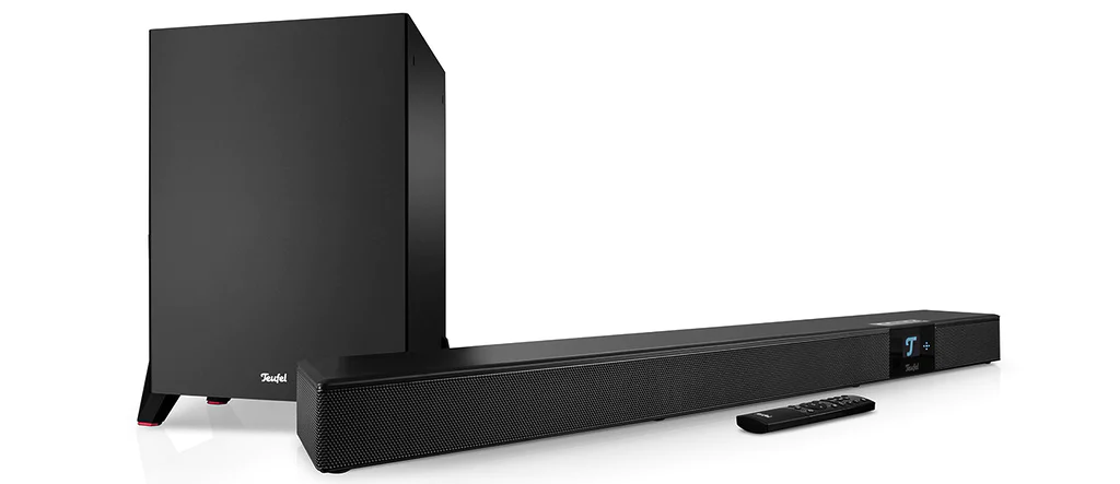 Teufel CINEBAR Pro - Barra de Sonido de Alta Gama con Potente subwoofer