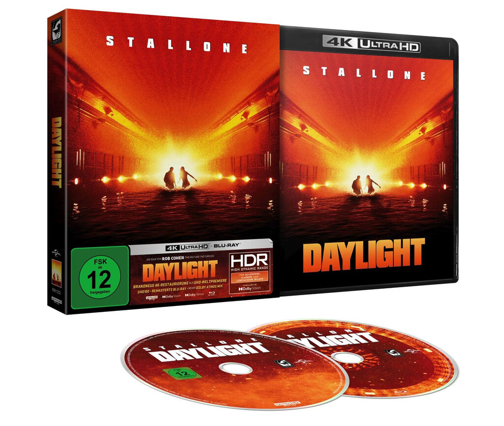 Das 4K Blu-ray Keep-Case / Amaray ist in einer Full-Slip-Box untergebracht!