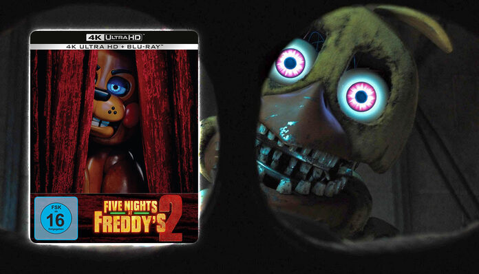 Five Nights at Freddys 2 ist ab sofort als 4K Blu-ray Steelbook vorbestellbar