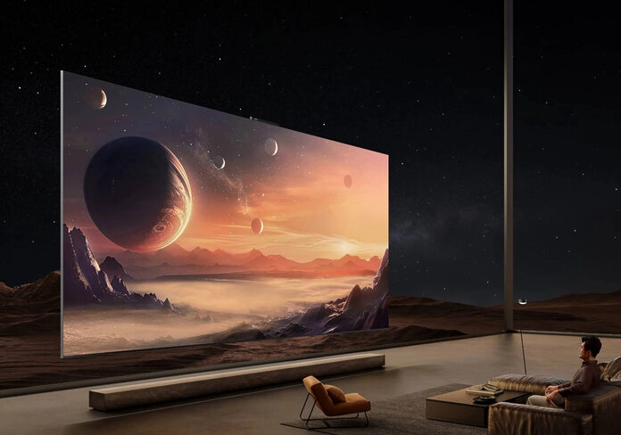 Der neue RGB Mini LED von Huawei soll auch mit seiner massiven Größe punkten.