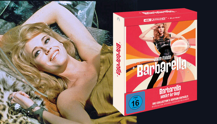 Barbarella mit Jane Fonda erscheint in einer umfassenden Collectors Edition inkl. 4K Blu-ray