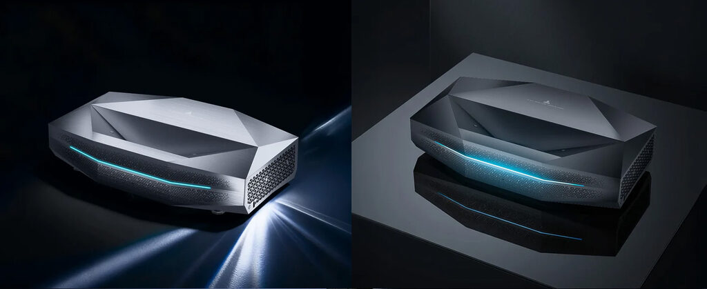 Der AWOL Vision Aetherion Max (links) und Vision Aetherion Pro (rechts) unterscheiden sich anscheinend nur in der Angabe der maximalen Lichtleistung (Max = 3.300 ISO-Lumen / Pro = 2.600 ISO-Lumen).