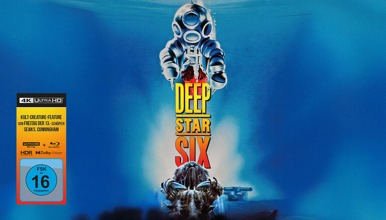 Monster-Kult-Klassiker „Deep Star Six“ erscheint als limitiertes 4K Blu-ray Mediabook im April 2026
