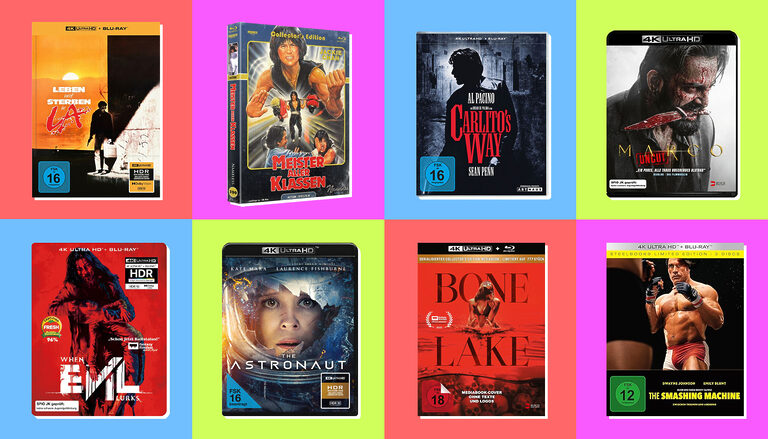 Film-Neuheiten auf 4K Ultra HD Blu-ray (KW 03/2026): Beastmaster, The Astronaut, Bone Lake, When Evil Lurks…