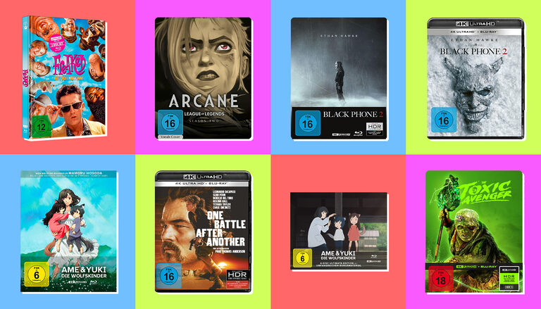 Film-Neuheiten auf 4K Ultra HD Blu-ray (KW 04/2026): Black Phone 2, One Battle After Another…