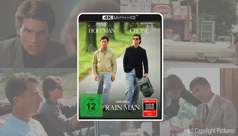 4K UHD Blu-ray zu „Rain Man“ mit Dustin Hoffman und Tom Cruise kommt in den regulären Handel