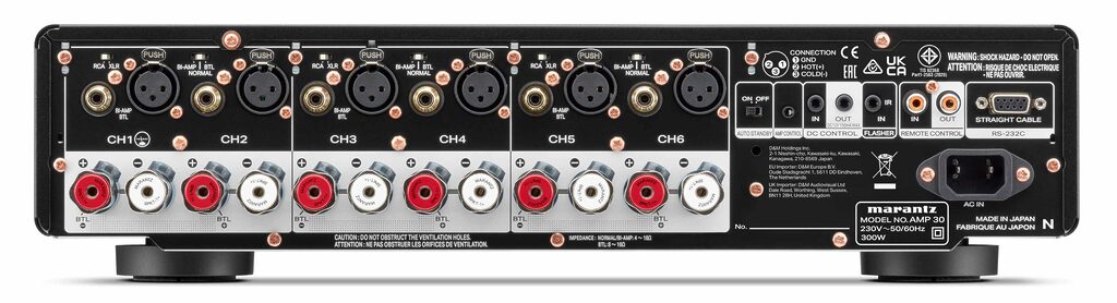 Der Marantz AMP 30 ist ein reiner Audio-Bolide.