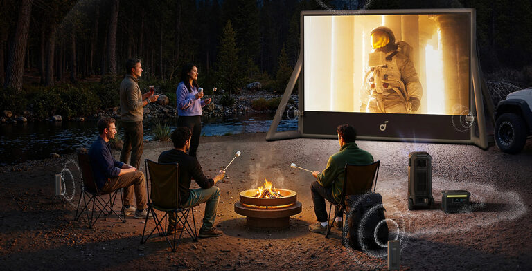 Nebula X1 Pro: Outdoor-Beamer beschallt euch mit Dolby-Atmos-Sound