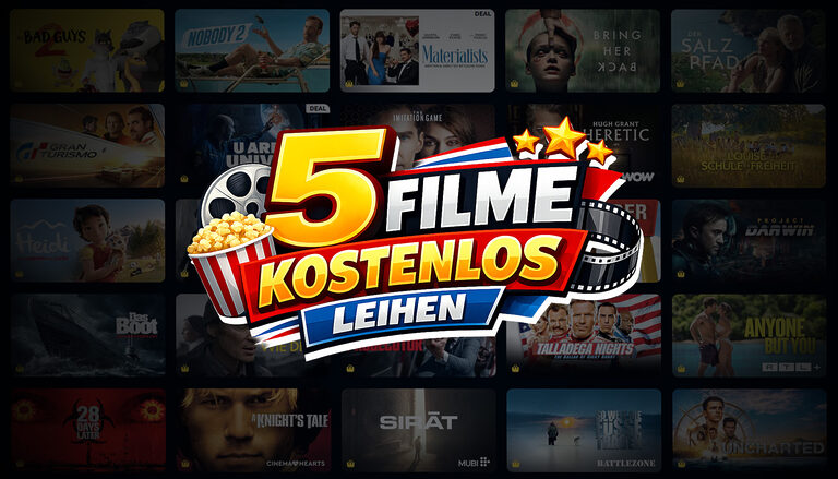 Fünf Filme kostenlos auf Amazon Prime Video ausleihen? So geht’s! (Gutschein + 99 Cent-Aktion)