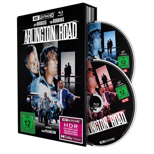 Arlington Road erscheint als limitierte 4K Collectors Edition (Mediabook)