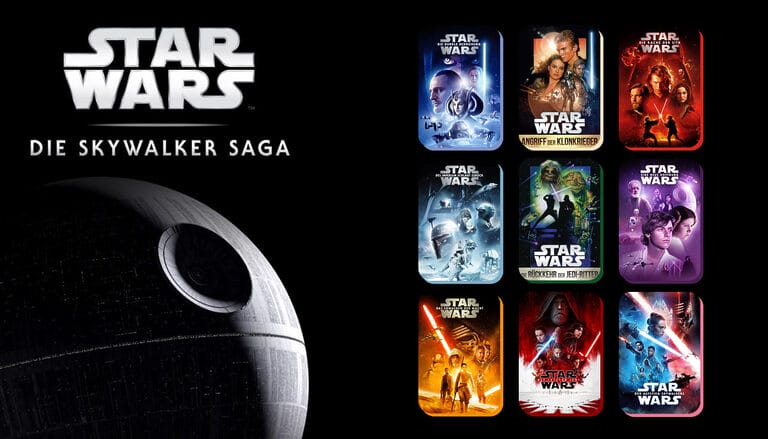 Star Wars 1-9: Die Skywalker Saga in 4K-HDR-Qualität für unter 90 Euro auf Apple TV