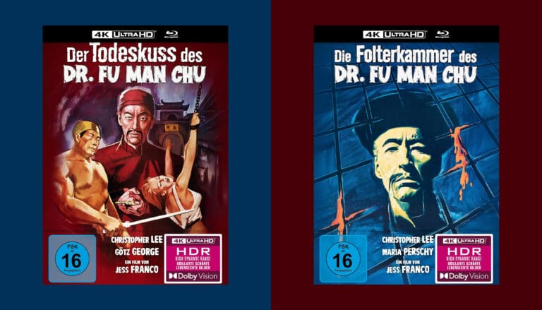„Dr. Fu Man Chu“-Filmklassiker mit Christopher Lee erscheinen erstmals auf 4K Ultra HD Blu-ray (Update)
