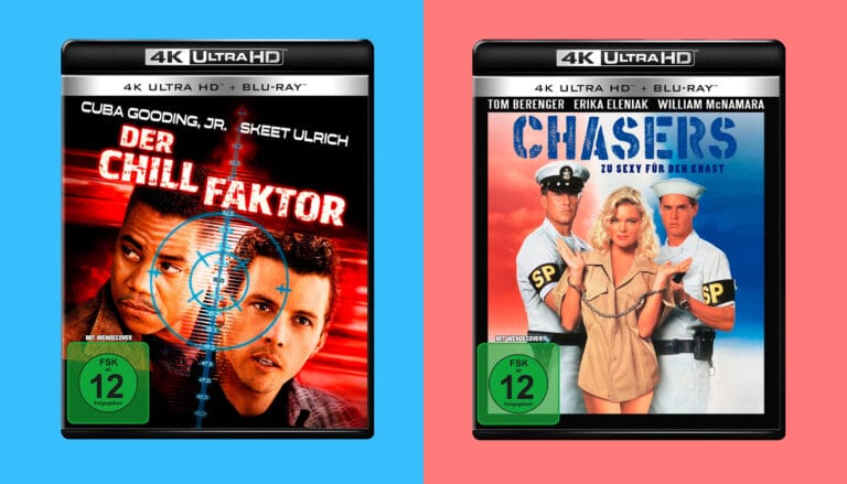 Diese 90er-Klassiker schaffen es erstmals auf die 4K UHD Blu-ray (Chasers / Der Chill Faktor)