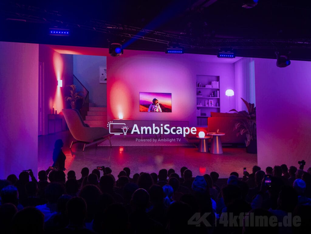 Ambiscape erweitert die Ambilight-Funktionalität um kompatible Lichtquellen mit Matter-Unterstützung.