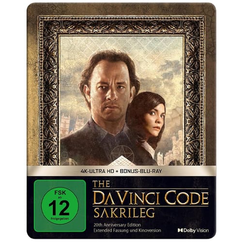 Der Da Vinci Code - Sakrileg 4K Blu-ray Steelbook kaufen