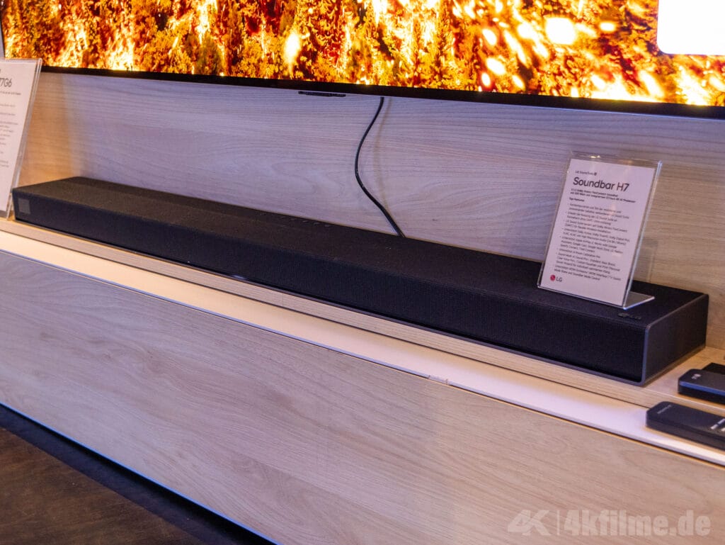 Ohne kompatiblen LG TV wird die H7 Soundbar zum Herzstück eures LG Sound Suite-Setups.