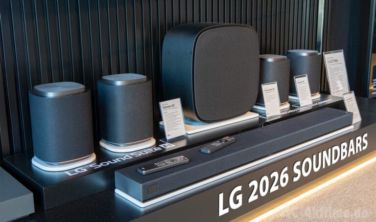 LG 2026 Soundbars & Audio-Neuheiten: Von Stereo über Dolby Atmos bis hin zur modularen LG Sound Suite