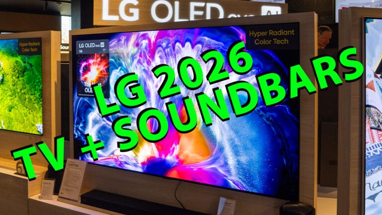 (VIDEO) LG 2026 Heimkino Line-up: Neue OLED TVs, Micro RGB, QNED & Soundbars vorgestellt