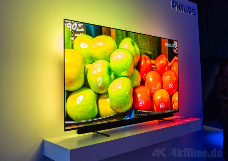 Philips OLED911: Ambilight TV mit neustem OLED-Panel, Dolby Vision 2 Max und Bowers & Wilkins-Sound
