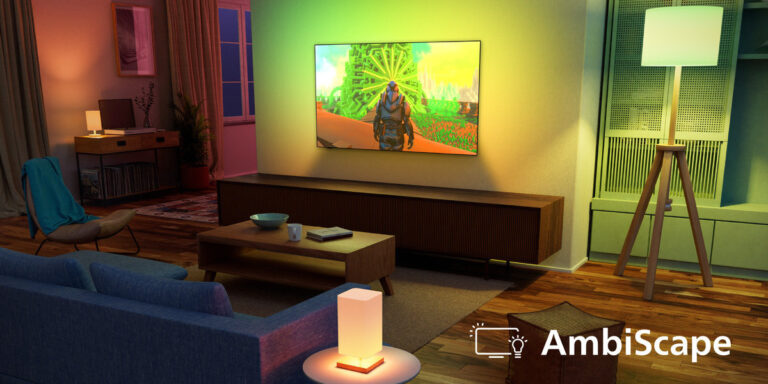 Philips AmbiScape ist da: Ambilight der nächsten Generation