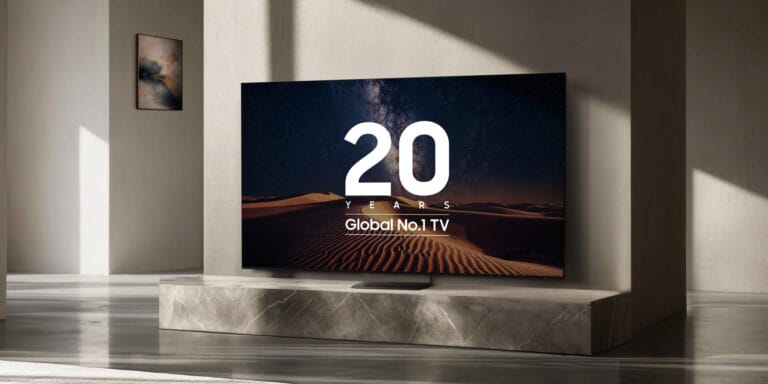 Samsung feiert 20 Jahre TV-Marktführerschaft – doch der Thronfolger naht schon
