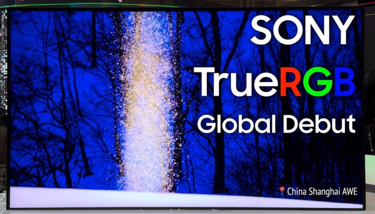 Mehrere Videos des Sony Bravia 9 II True RGB Mini LED TV 2026 aufgetaucht