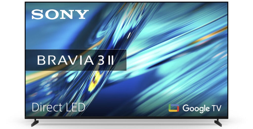 Der Sony Bravia 3 II nutzt eine Direct-LED-Beleuchtung und Google TV.