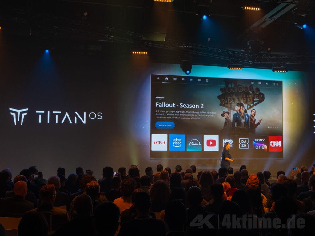 Titan OS ist das Betriebssystem, auf das die Philips 2026-Modelle aufbauen. 