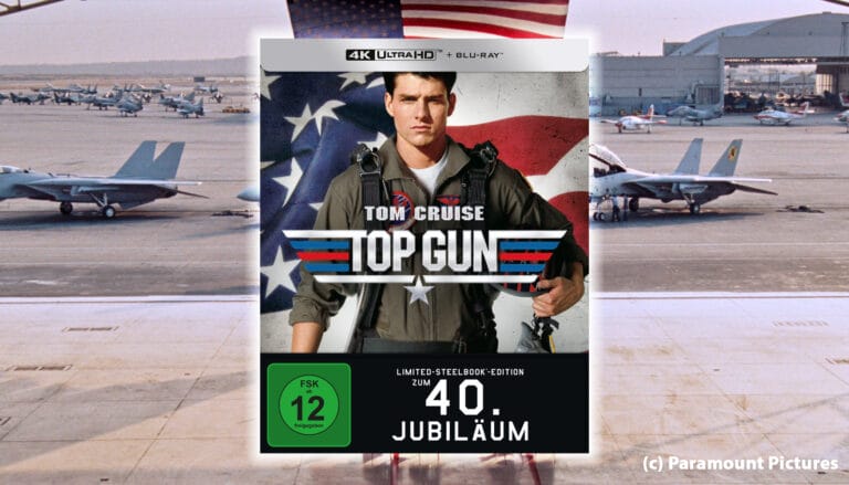 Zum 40. Jubiläum: Paramount veröffentlicht „Top Gun“ als limitiertes 4K Blu-ray Steelbook