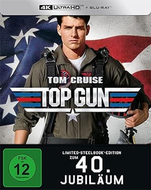 Top Gun als 40th Anniversary Steelbook (4K Blu-ray)