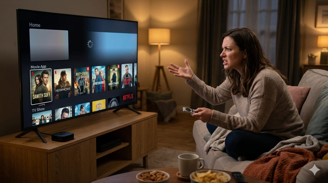 Netflix sorgt mit einem App-Update am Apple TV 4K für Frust.
