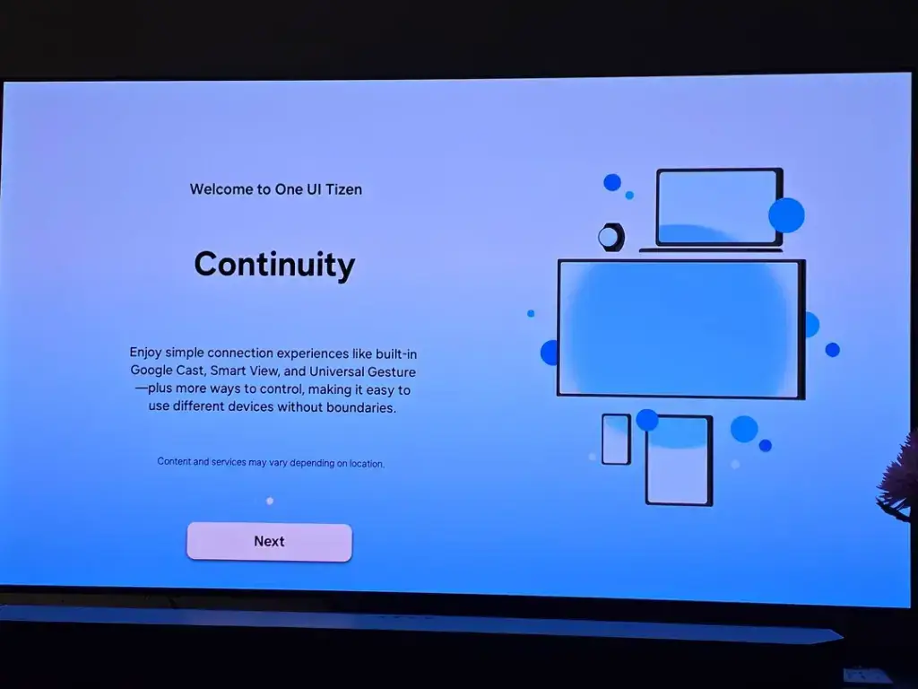 Google Cast erreicht Smart-TVs von Samsung.