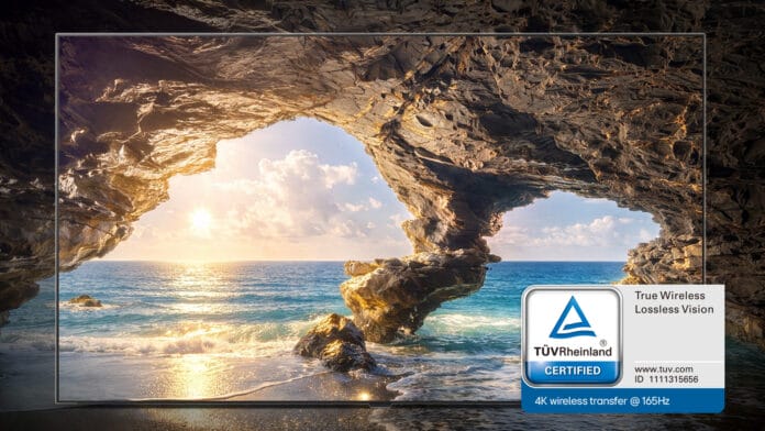 LG wirbt jetzt mit der Zertifizierung für True Wireless Lossless Vision.