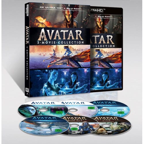 Avatar 3-Film-Collection 4K Blu-ray