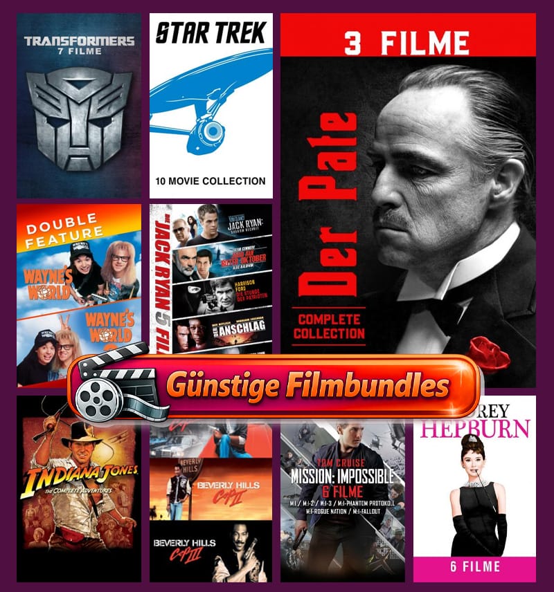 Eine starke Auswahl reduzierter Filmsammlungen (viele in 4K Ultra HD) steht derzeit auf Apple TV bereit. 