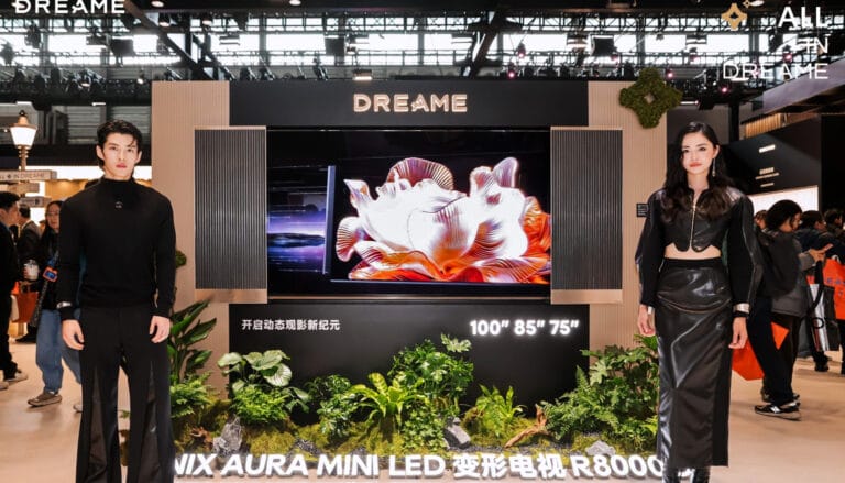 RGB Mini LED mit beweglichen Speakern: Dieser TV von Dreame geht neue Wege