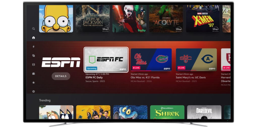 Neben dem Disney Channel stößt auch ESPN zu Disney+.