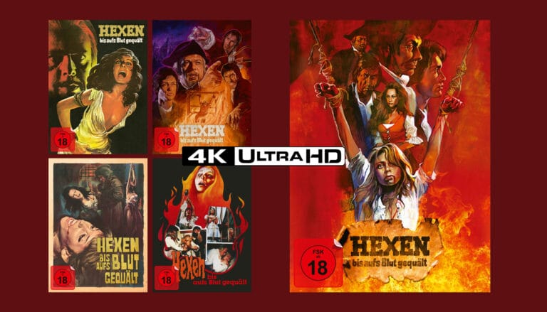 „Hexen bis aufs Blut gequält“ (1970): Streng limitierte 4K Blu-ray Mediabooks jetzt vorbestellbar!