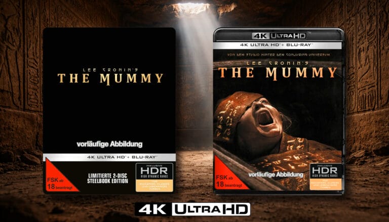 Lee Cronins The Mummy (Die Mumie) jetzt als Standard & Steelbook auf 4K Ultra HD Blu-ray bestellbar (Update)
