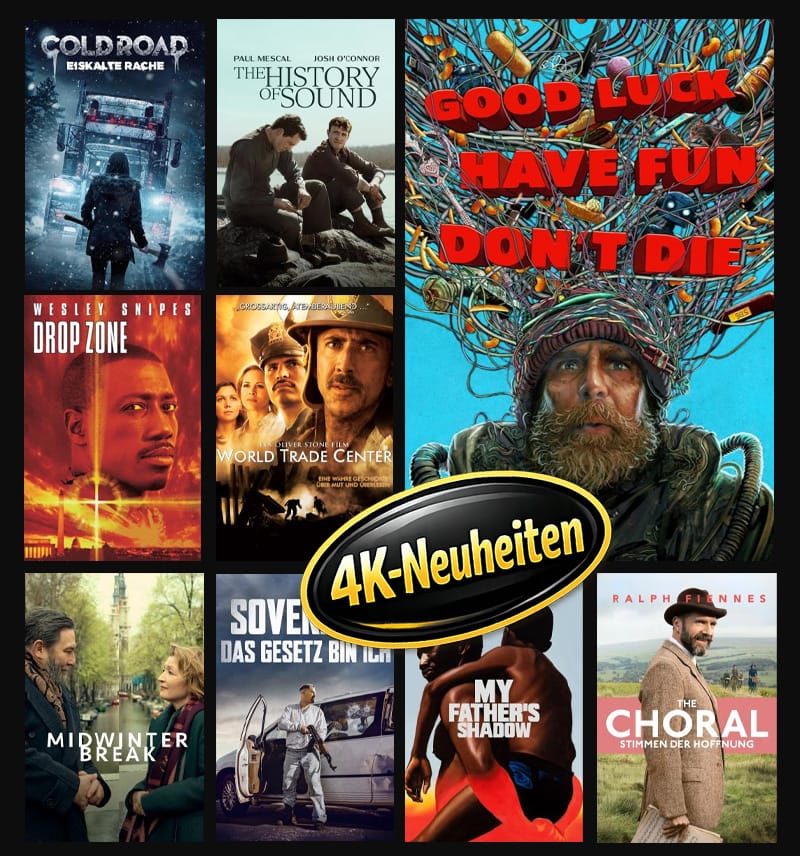 Die aktuellen 4K Film-Neuheiten auf Apple TV