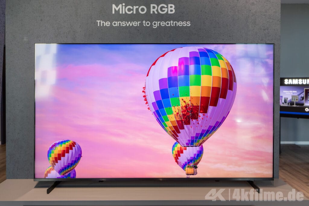 Der R85H 4K Micro LED TV eröffnet das neue Produktsegment von Samsung