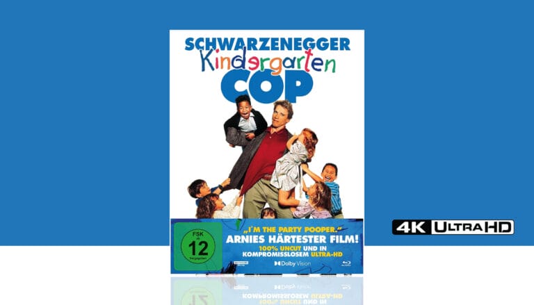„Kindergarten Cop“ mit Arnold Schwarzenegger ist wieder als 4K-Mediabook vorbestellbar!