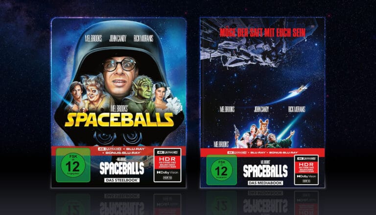 Spaceballs (1987) erscheint als restaurierte 4K-Fassung als Mediabook & Steelbook