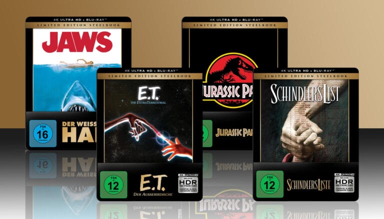 Steven Spielberg 4K-Steelbooks ab sofort auf Amazon vorbestellbar! (Update)