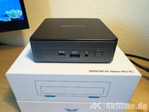 Der Geekom Air12 2026-Edition gehört zu einem der kompaktesten Mini-PCs die wir bisher testen durften.